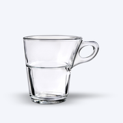 Caprice - Transparent glass cup 22cl - (Set of 6)