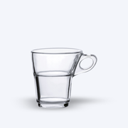 Caprice - Transparante glazen beker 9 cl  (Set van 6)