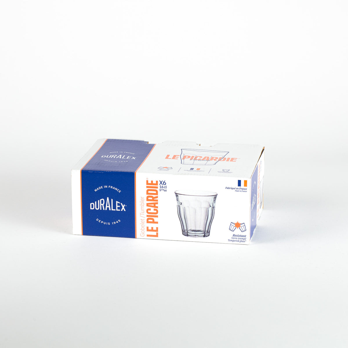 Le Picardie - Clear glass 16cl - (Set of 6)
