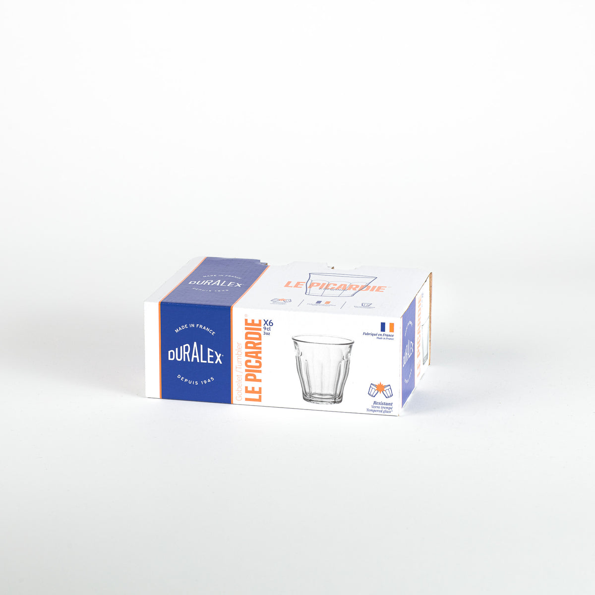 Le Picardie® Clear espresso cup 9cl - (Set of 6)