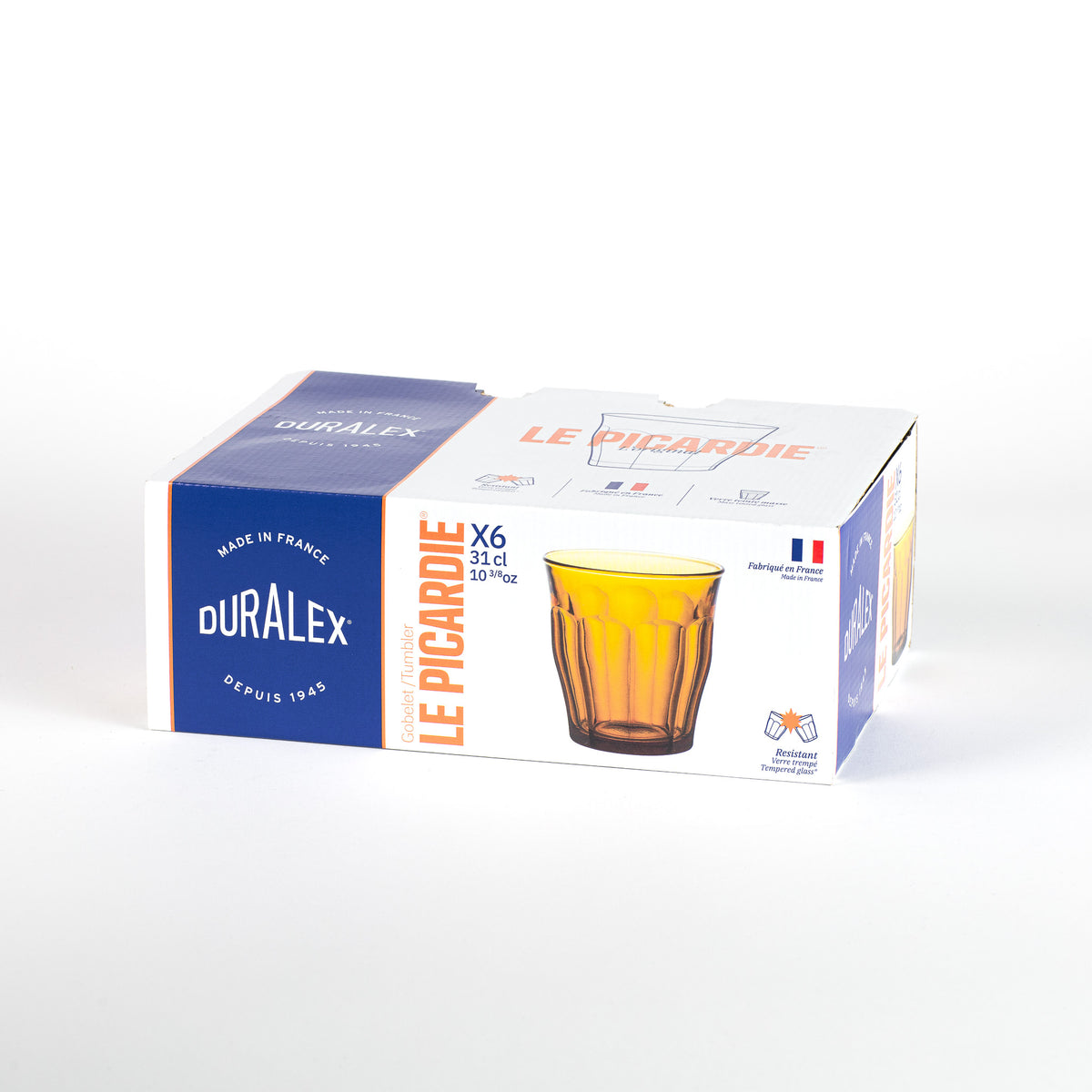 Le Picardie - Verre à eau - Vermeil - 31cl (Lot de 6)