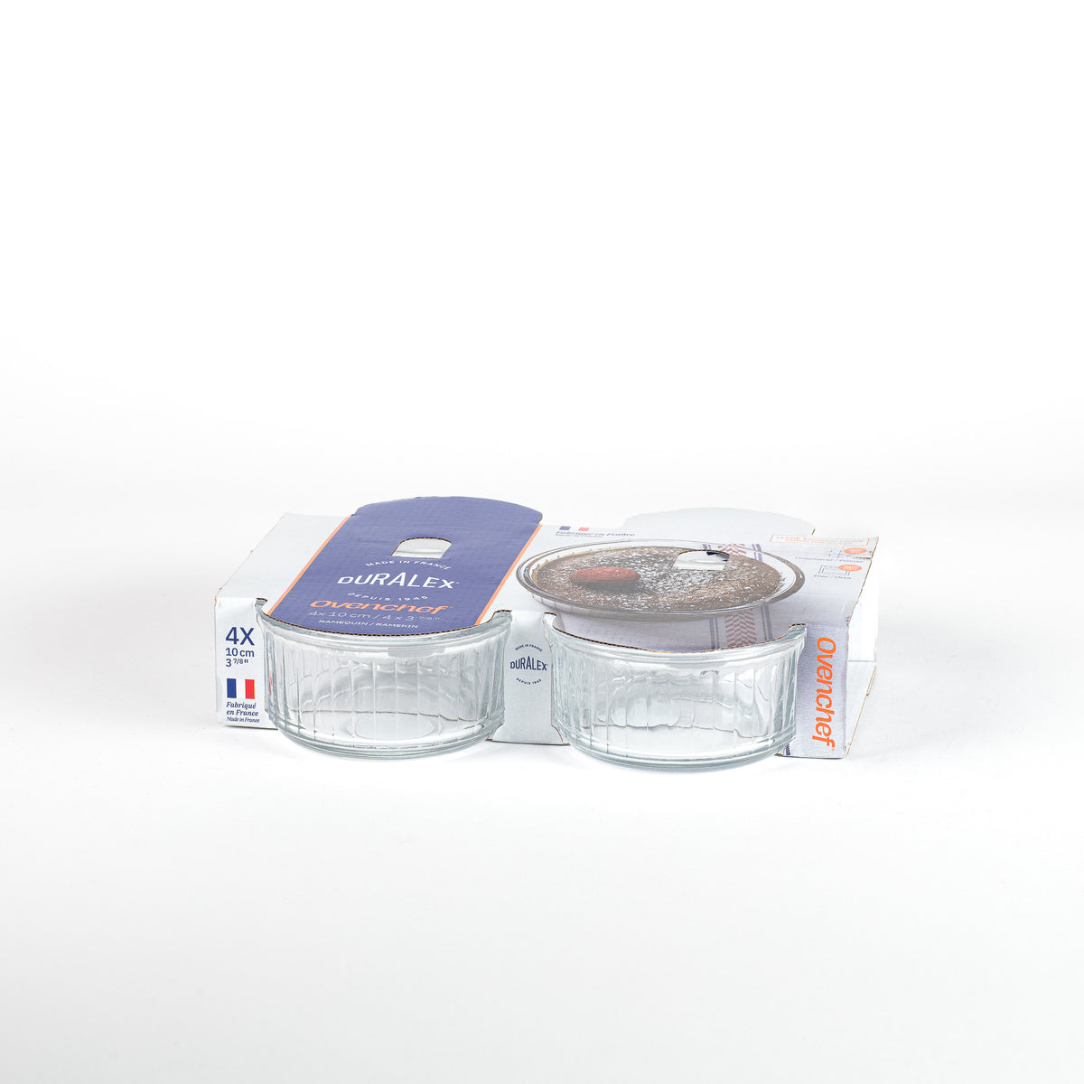 Ovenchef - Transparent glass Ramequin 24cl (set of 4)