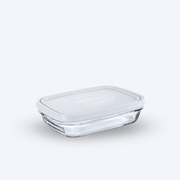 Freshbox - Boite de conservation rectangulaire couvercle blanc 80cl