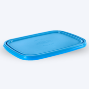 Freshbox - Couvercle Bleu rectangulaire - 21cm