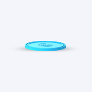 Freshbox - Tapa redonda azul - 23cm