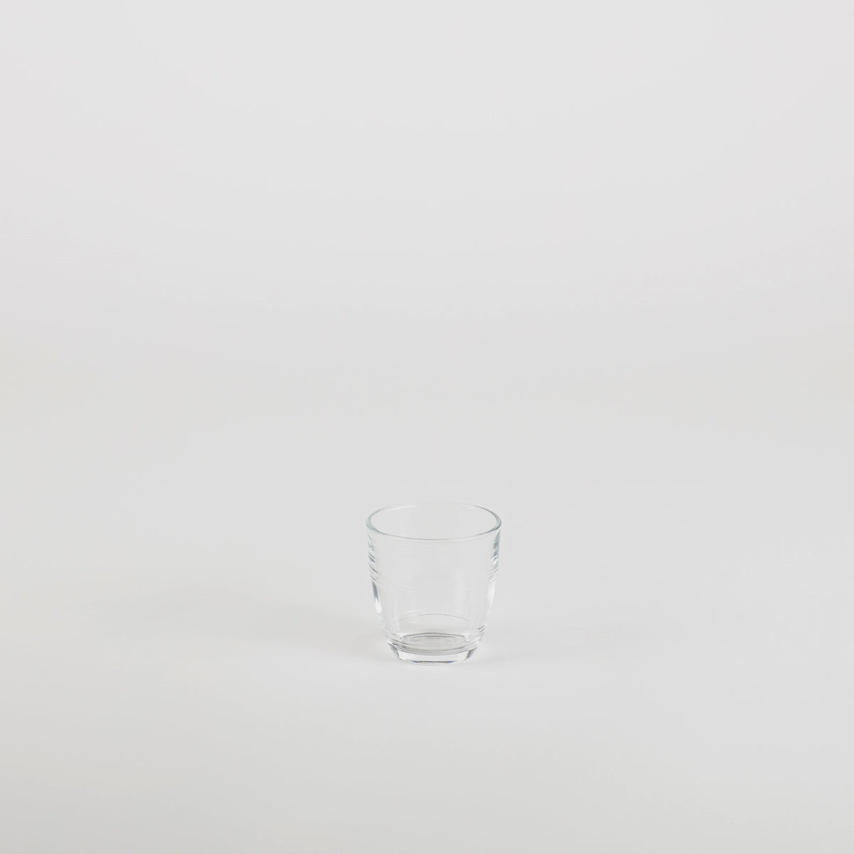Le Gigogne® - Tasse à expresso 9 cl en verre transparent (Lot de 6)