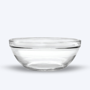 Le Gigogne - Saladier en verre transparent Empilable 5,8L - 31cm