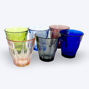 Le Picardie - Vaso 25cl x6 - Mezcla de 6 colores