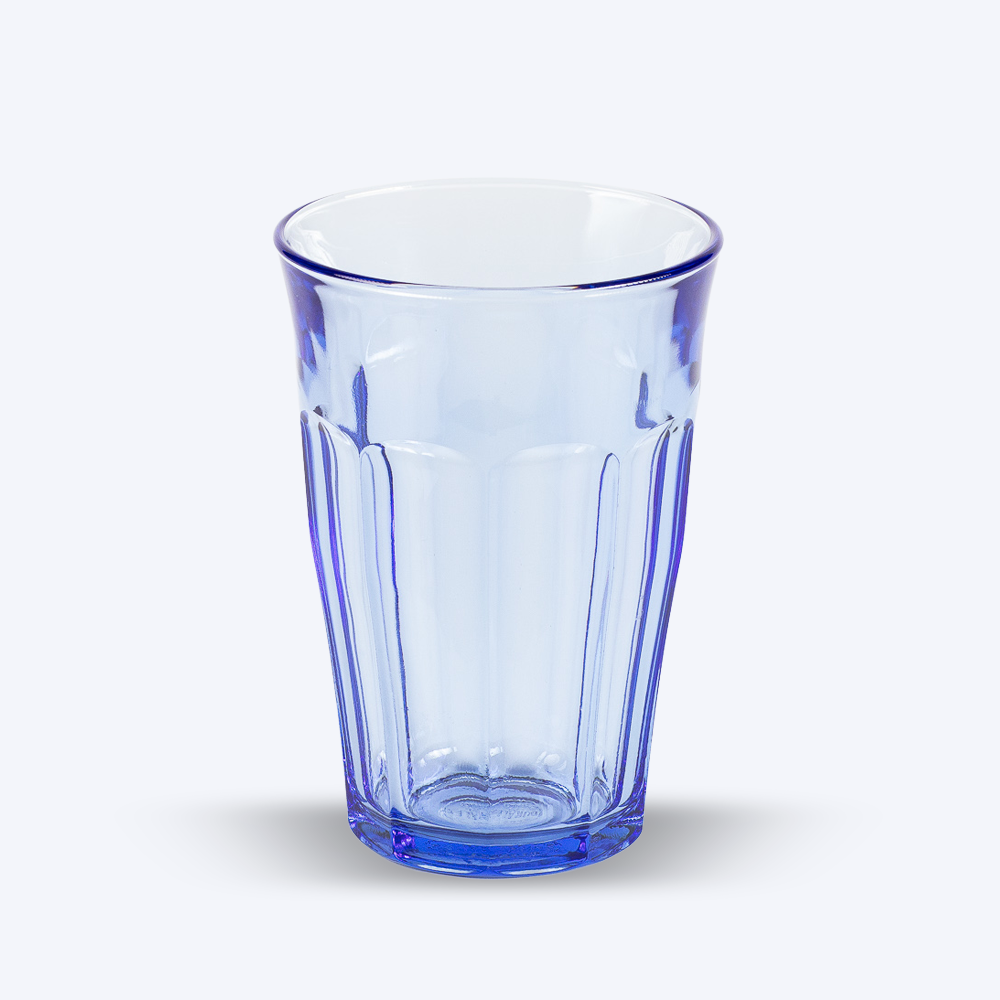Le Picardie - Verre à eau - Bleu Marine - 36cl (Lot de 6)