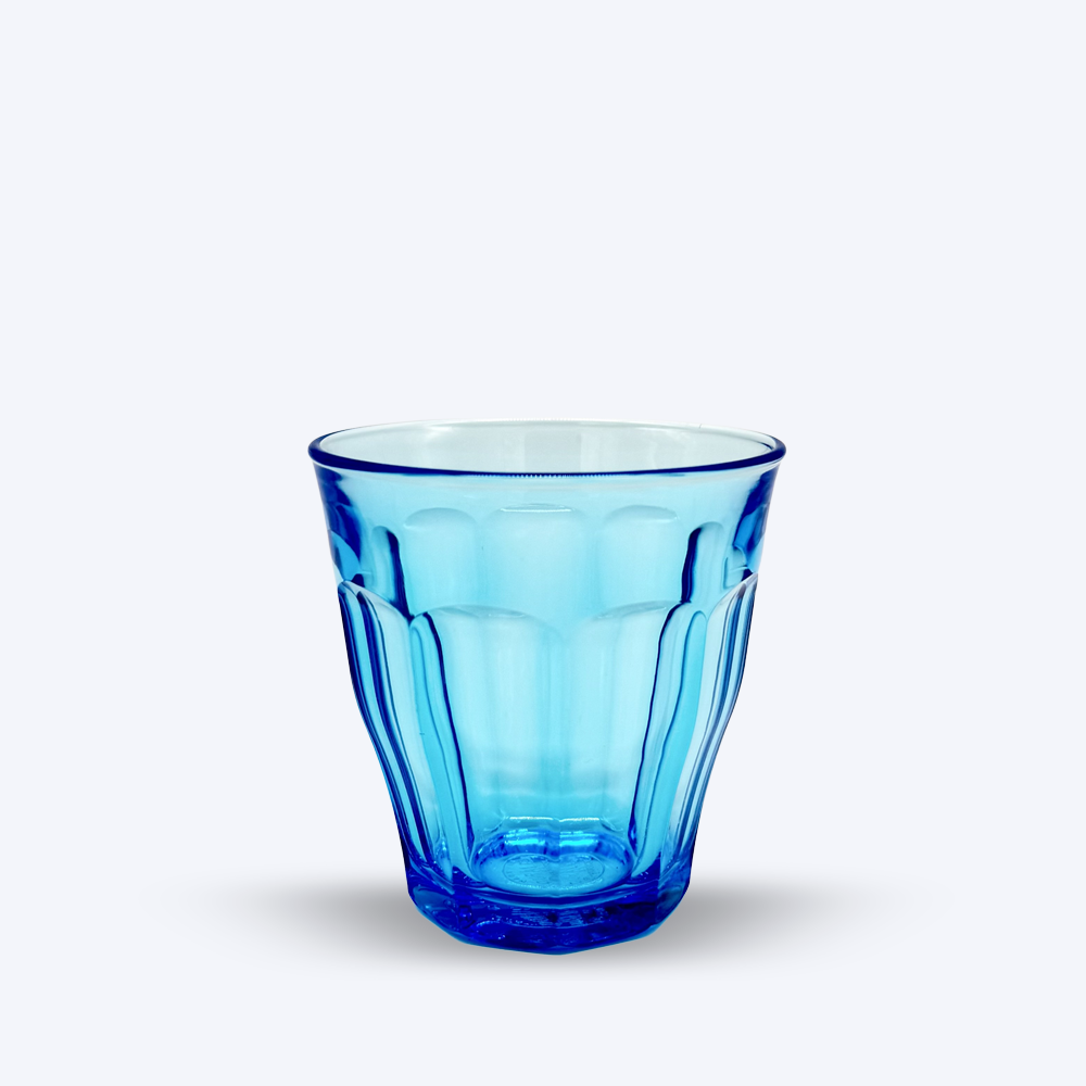 Le Picardie - Bicchiere da acqua - Turchese - 25 cl (confezione da 6)