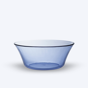 Lys - Glazen slakom - Marineblauw - 23 cm - 2,2 l