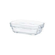 Lys - Ensaladera rectangular transparente 1,1l