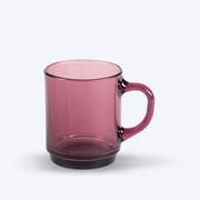 Versailles - Glass mug Prune 26 cl (Set of 6)