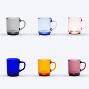 Versailles - Taza de 26 cl, paquete de 6 - Mezcla de 6 colores