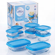 Baby Set – 10 Aufbewahrungsboxen für Babys