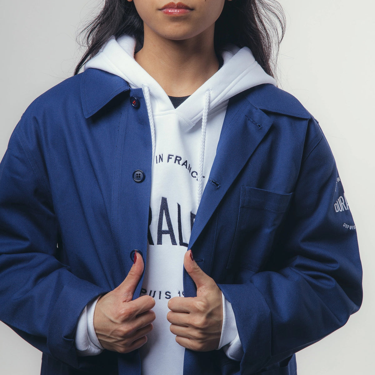 Veste marine Duralex - Taille S