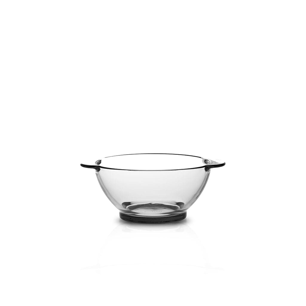 Lys - Bol en verre transparent à oreilles 51cl (Lot de 6)