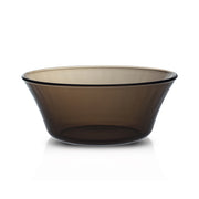 Lys - Glass salad bowl - Sepia - 23cm - 2.2l