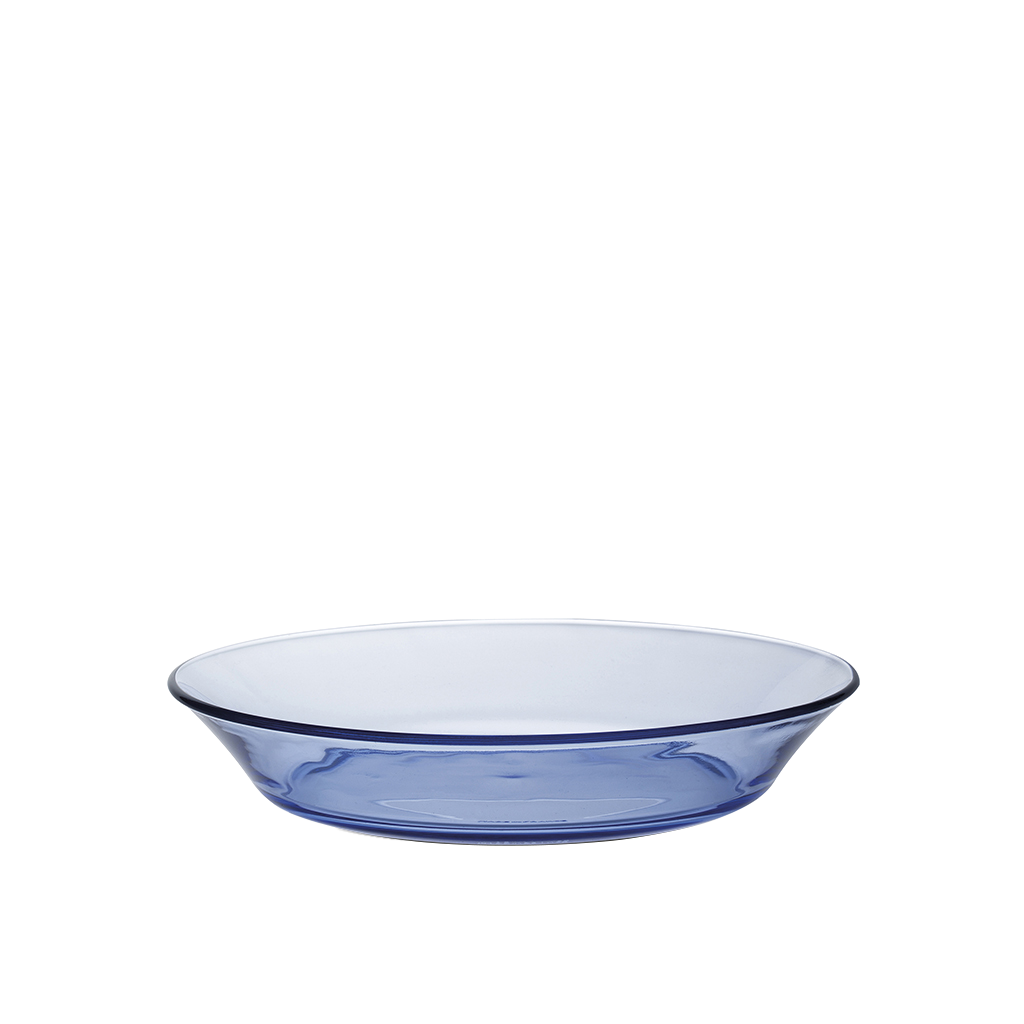Lys - Assiette creuse x6 - 19,5cm - Bleu Marine