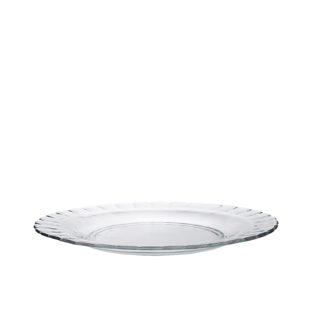 Picardie - Assiettes transparentes x6 - 23cm
